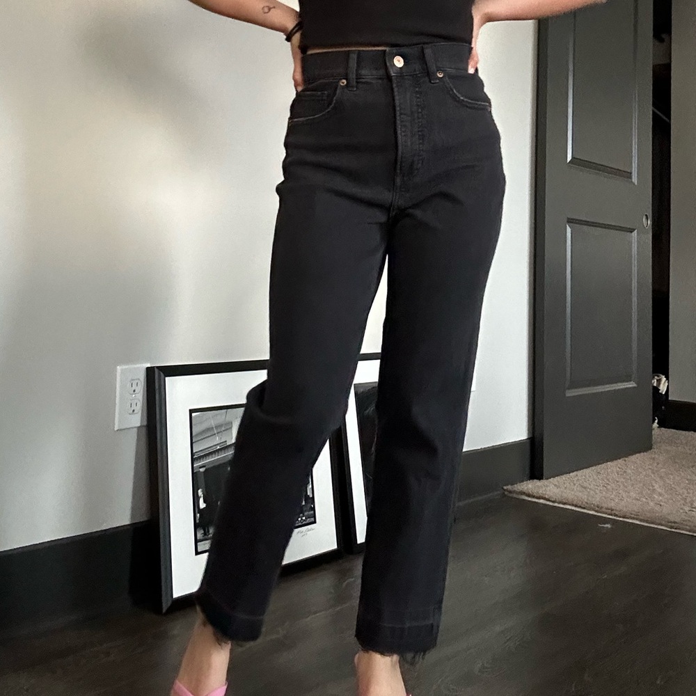 🎃Black Mom Jeans